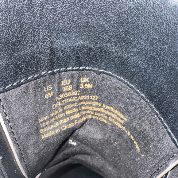 DKNY Metallic Silver Combat Boots - Picture 7 of 10